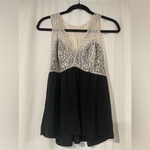 Adore Me - 1X - Black & Lace Sleep Camisole